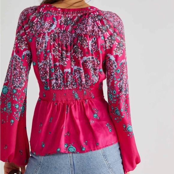 NEW Free People Run Free Tunic - Pink Combo - Size XS - Picture 11 of 13